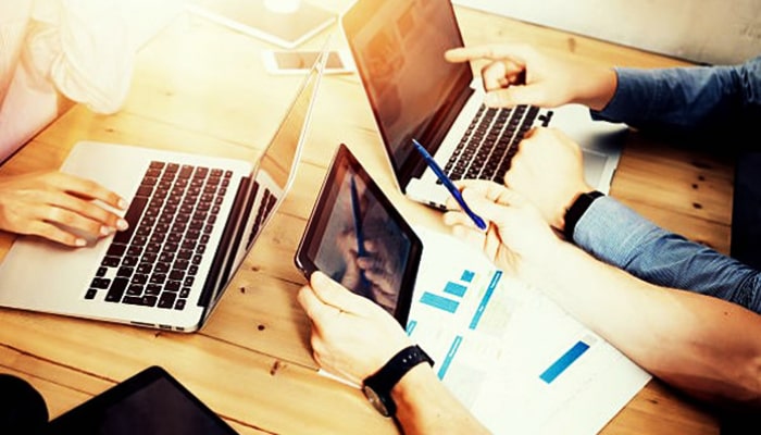 Promote.Barcelona digital marketing team working